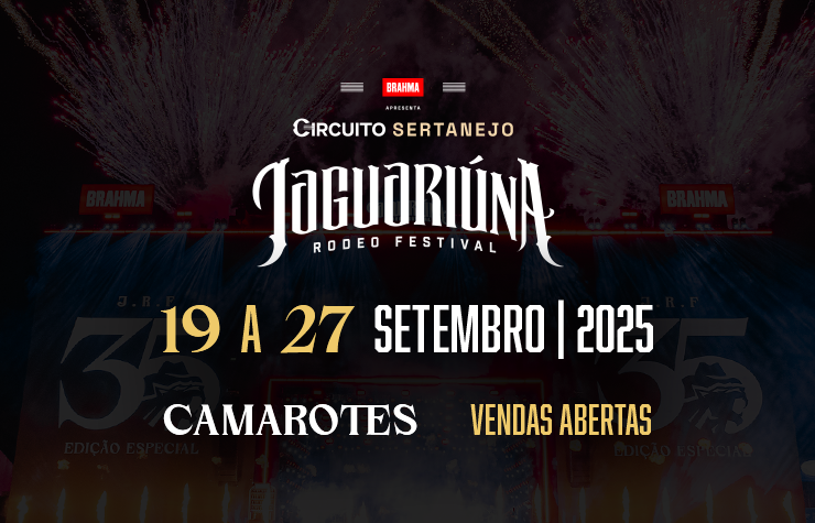 Jaguariúna Rodeo Festival 2025 - Camarotes